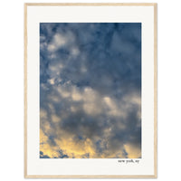 New York Morning Sky Framed Print