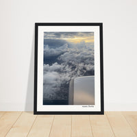 Miami From the Sky Framed Print