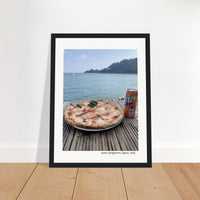 Lunch on the Italian Riviera Framed Print