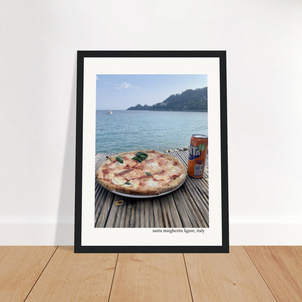 Lunch on the Italian Riviera Framed Print