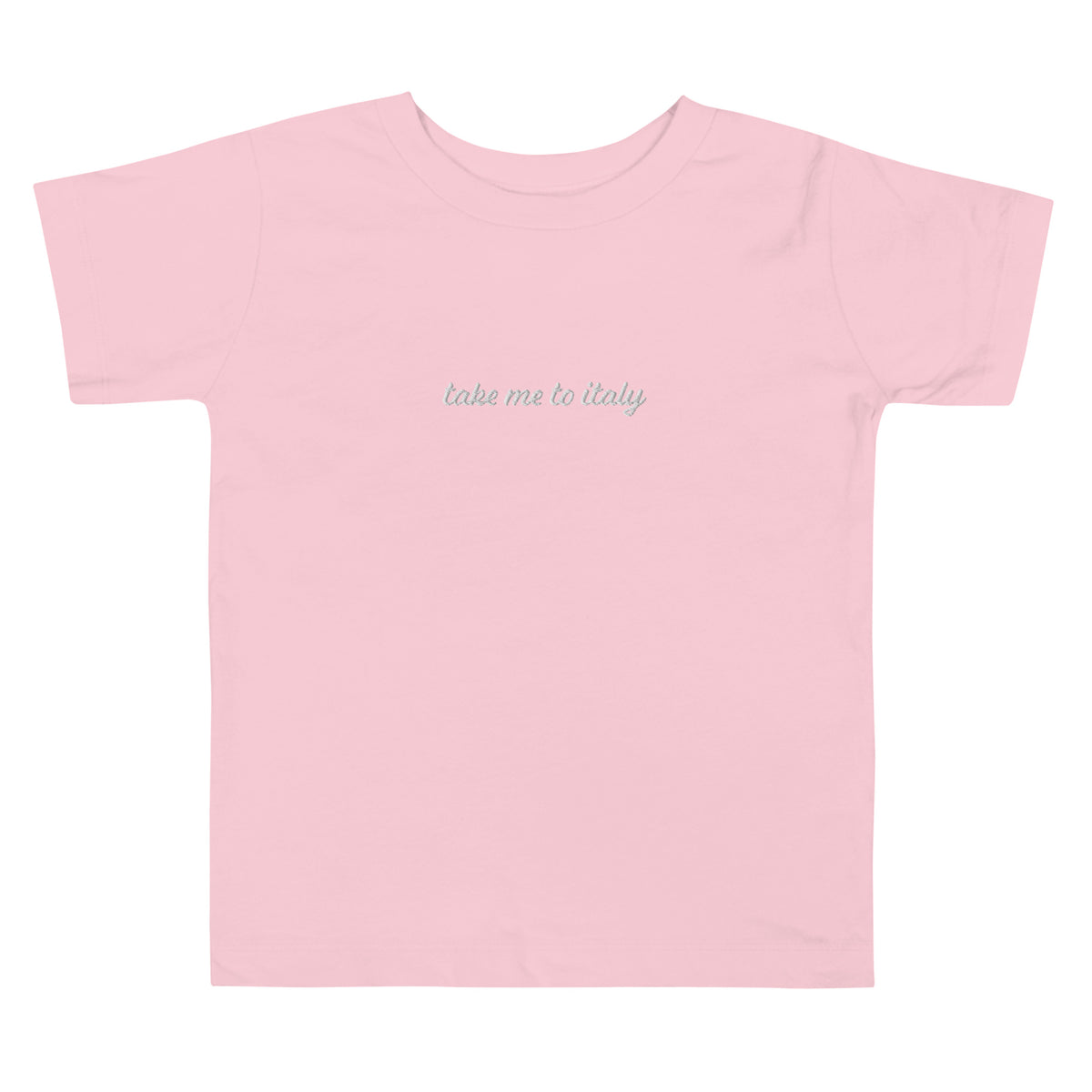 "Take Me to Italy" Short Sleeve Toddler Tee