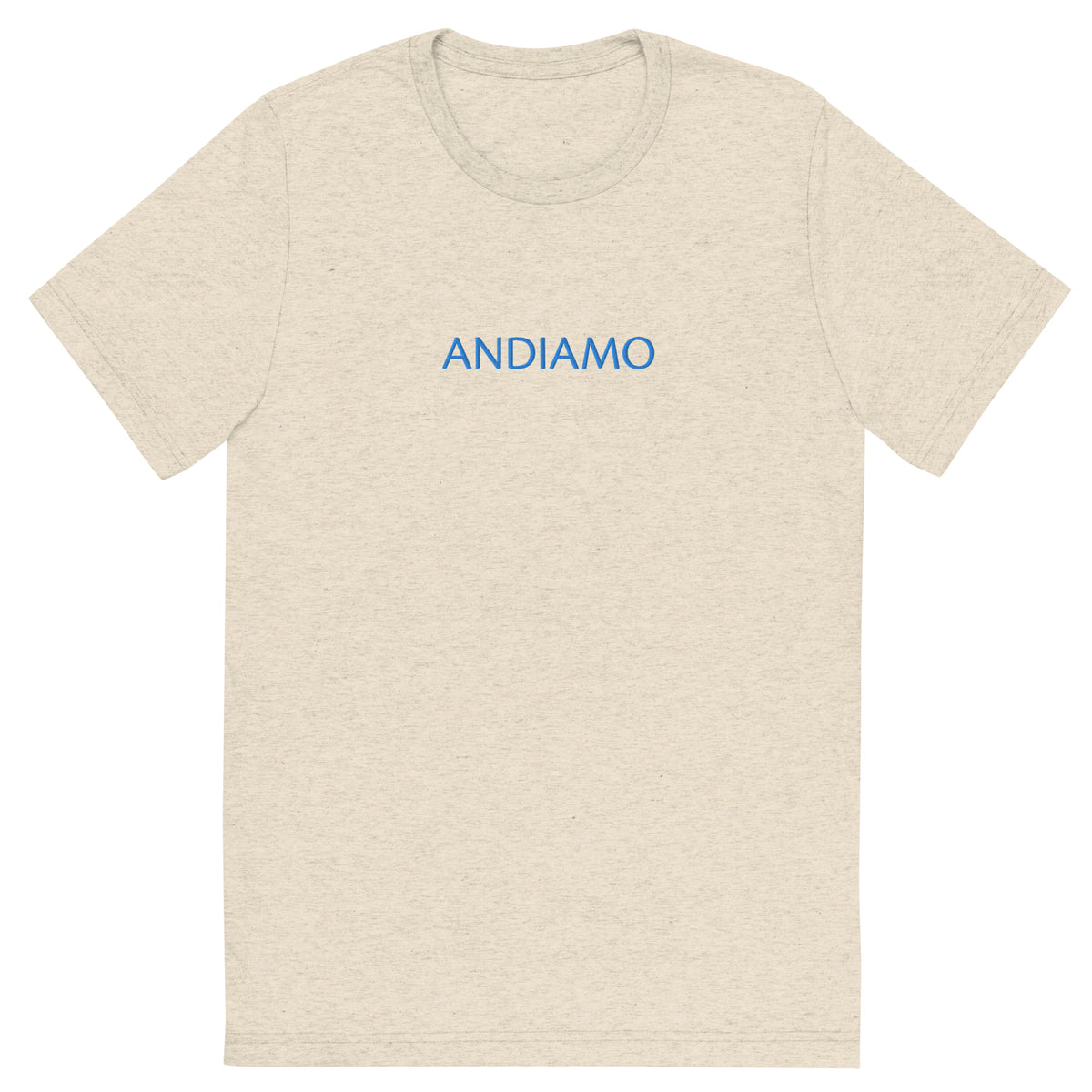 "Andiamo" Unisex Embroidered Tee