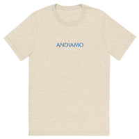 "Andiamo" Unisex Embroidered Tee