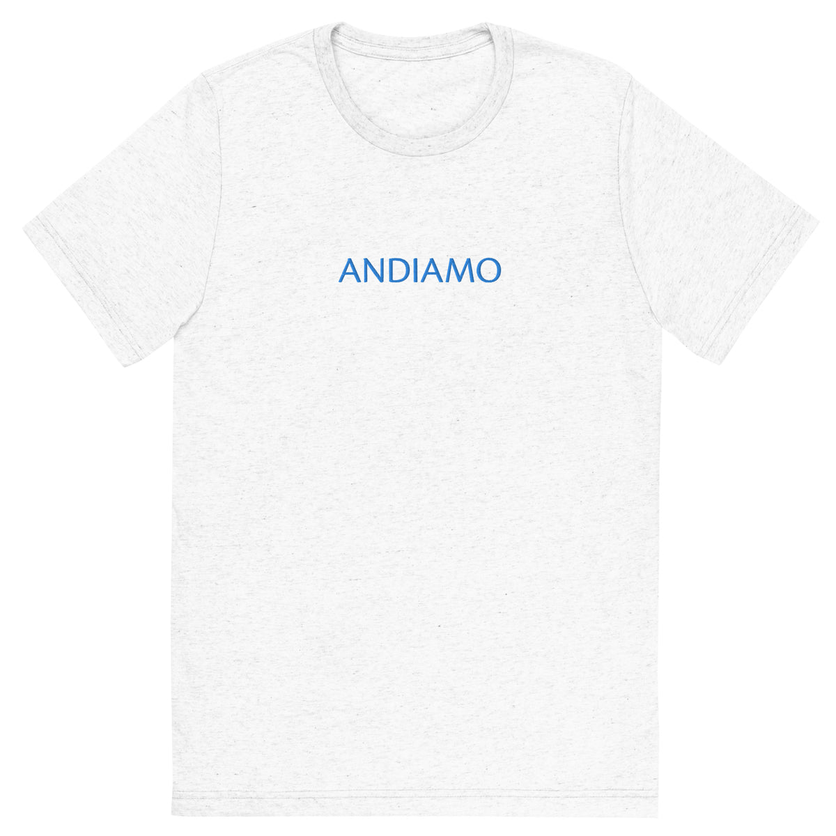 "Andiamo" Unisex Embroidered Tee