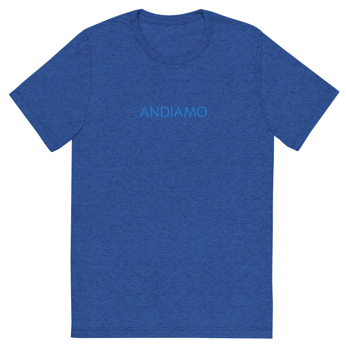 "Andiamo" Unisex Embroidered Tee