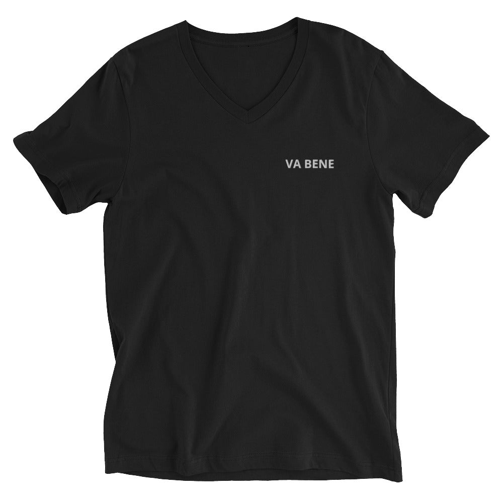 "Va Bene" Unisex V-Neck Tee