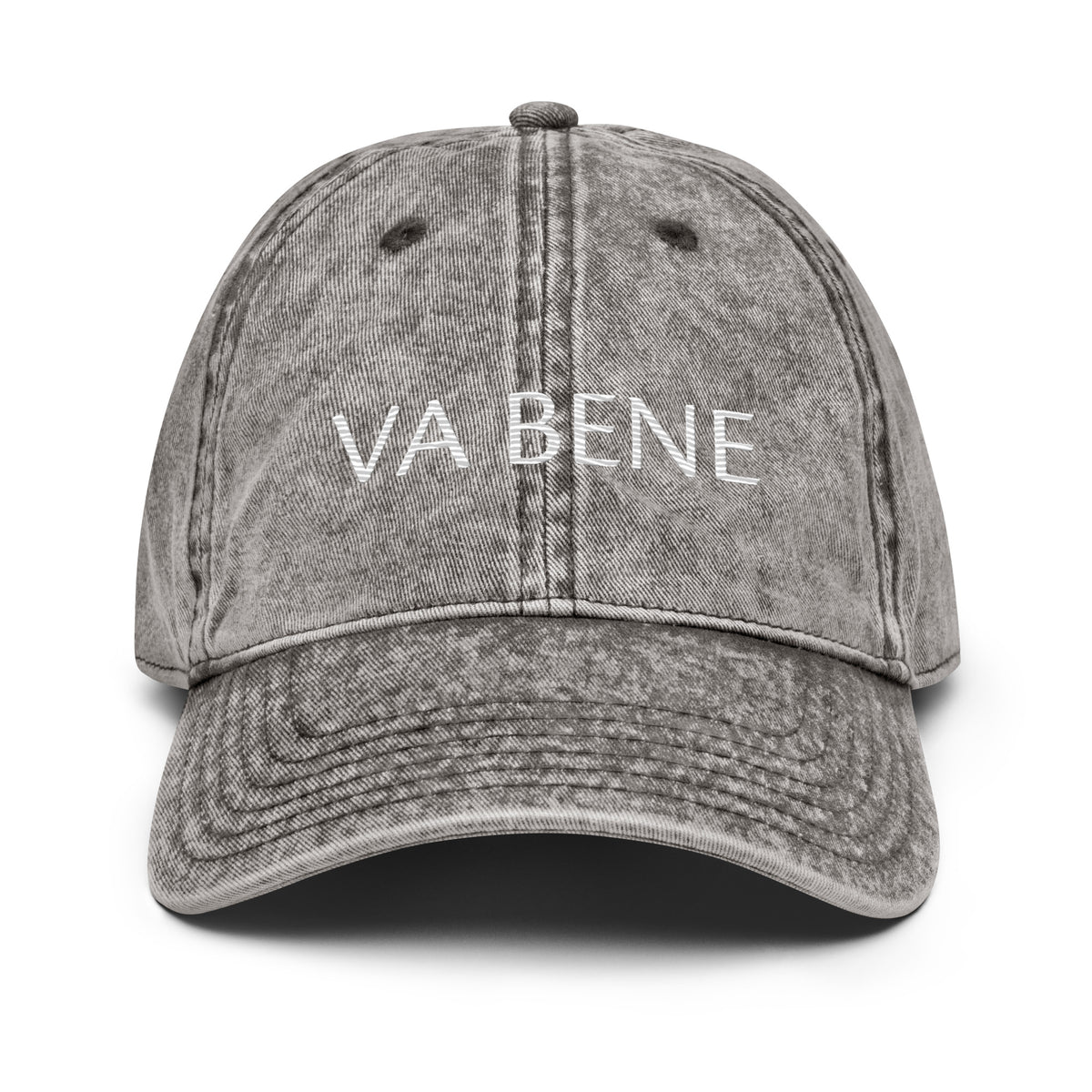 "Va Bene" Vintage Cotton Twill Hat