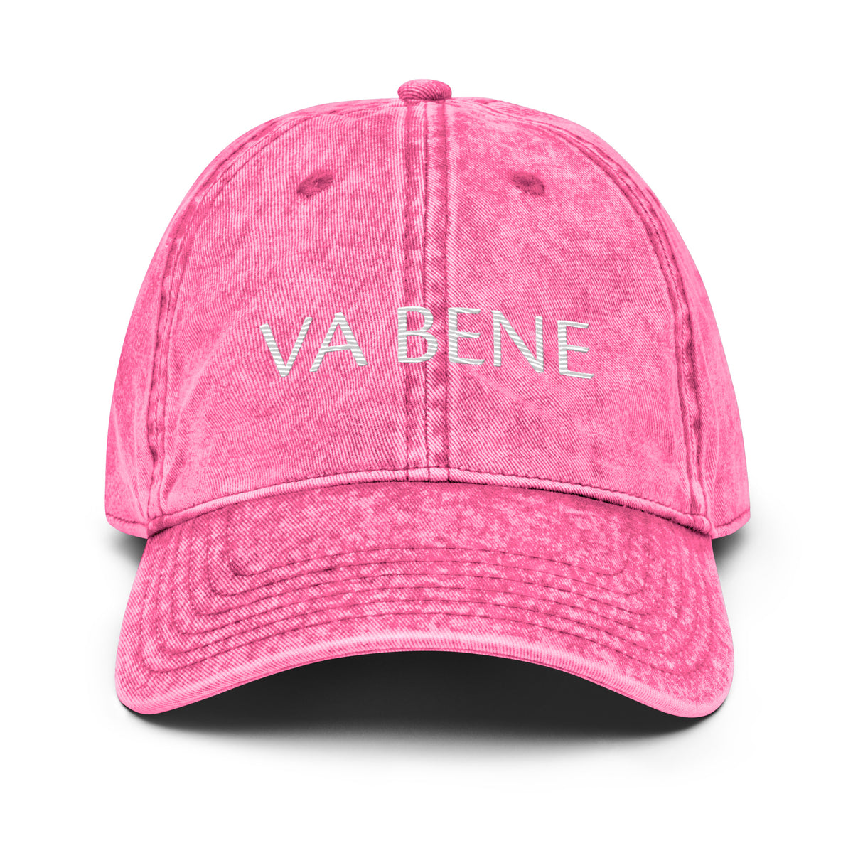 "Va Bene" Vintage Cotton Twill Hat